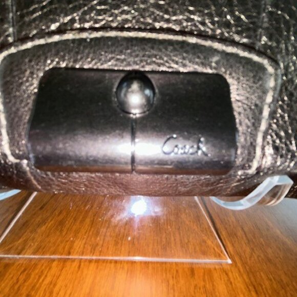 COACH Kristin - Leather Flap Wristlet/ Wallet - BEAUTIFUL BRONZE - Picture 7 of 9